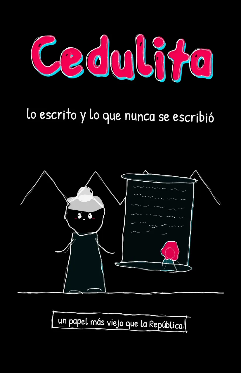 Cedulita, página 1