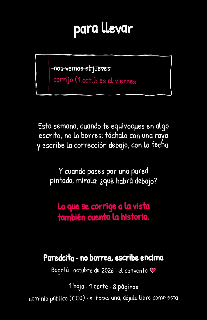Paredcita, página 8
