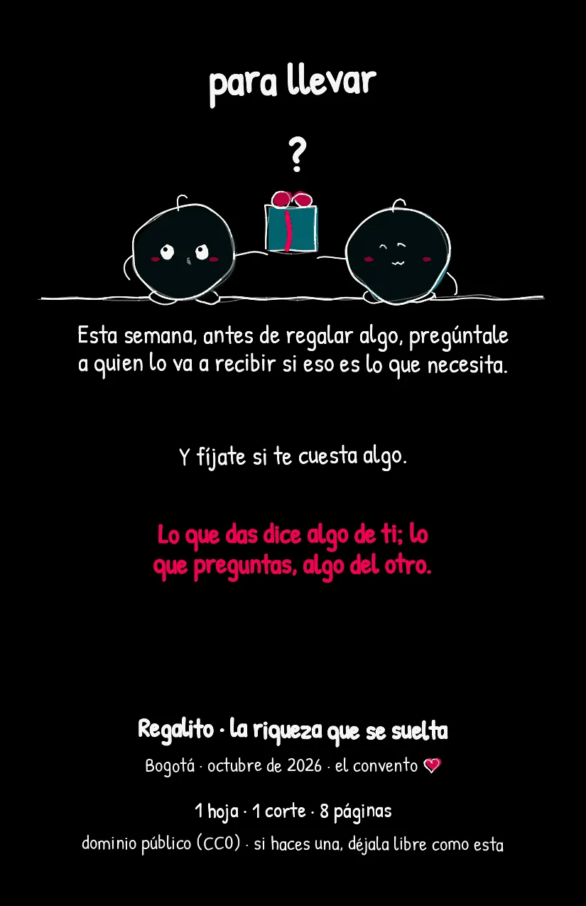 Regalito, página 8