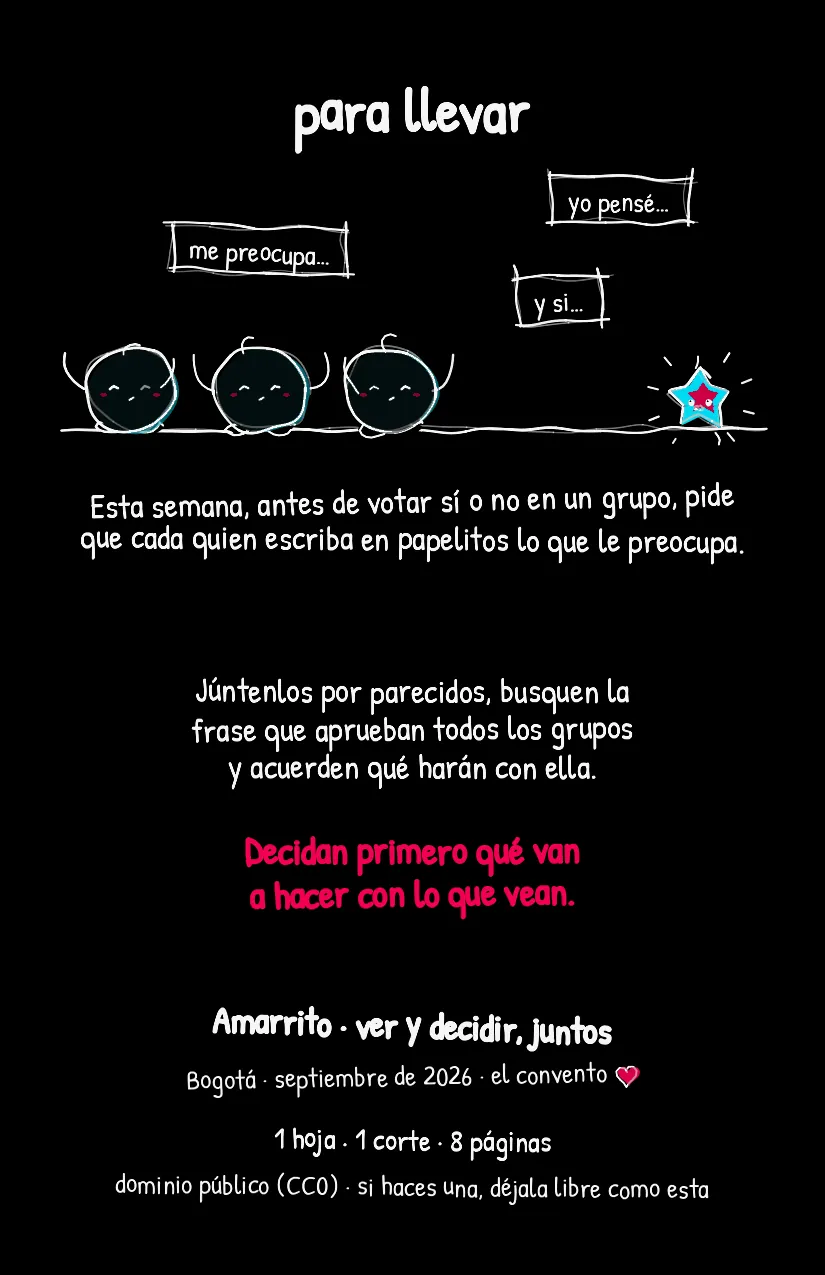 Amarrito, página 8