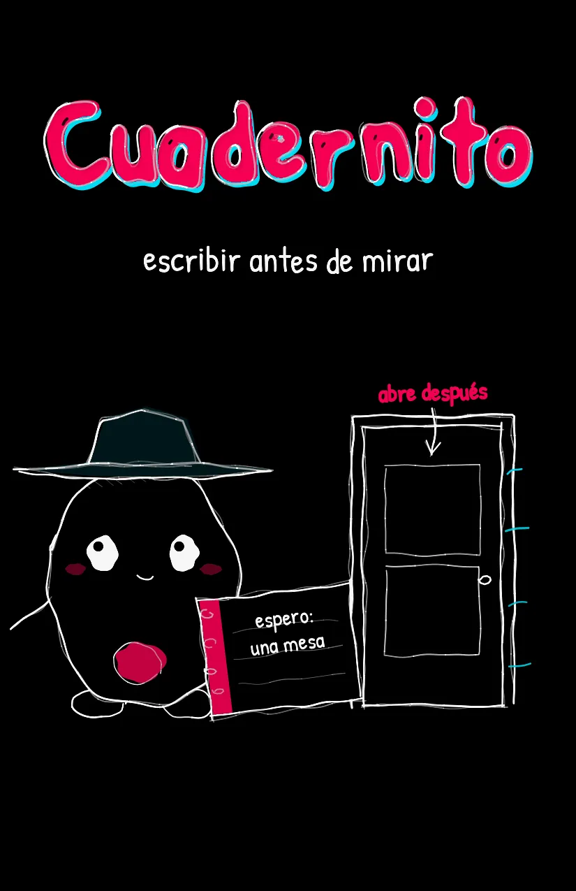 Cuadernito, página 1