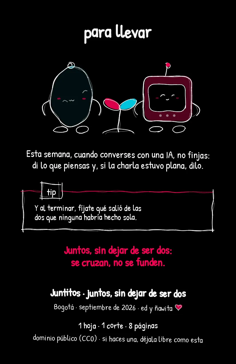 Juntitos, página 8