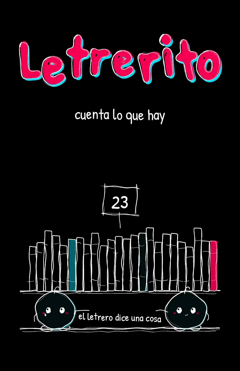 Letrerito, página 1