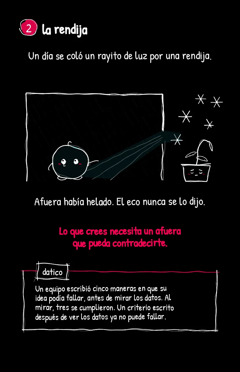 Rendijita, página 3