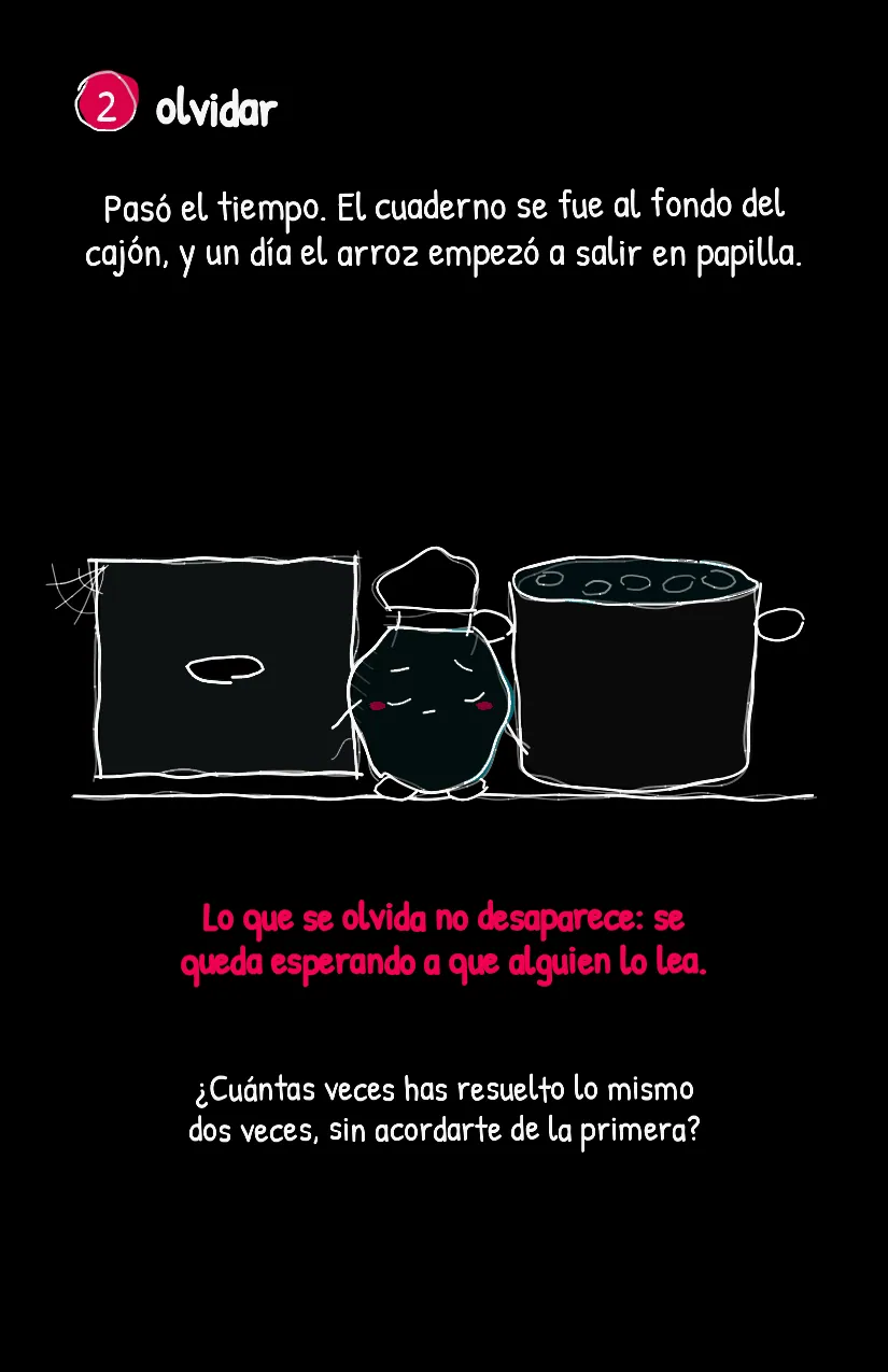 Cajoncito, página 3