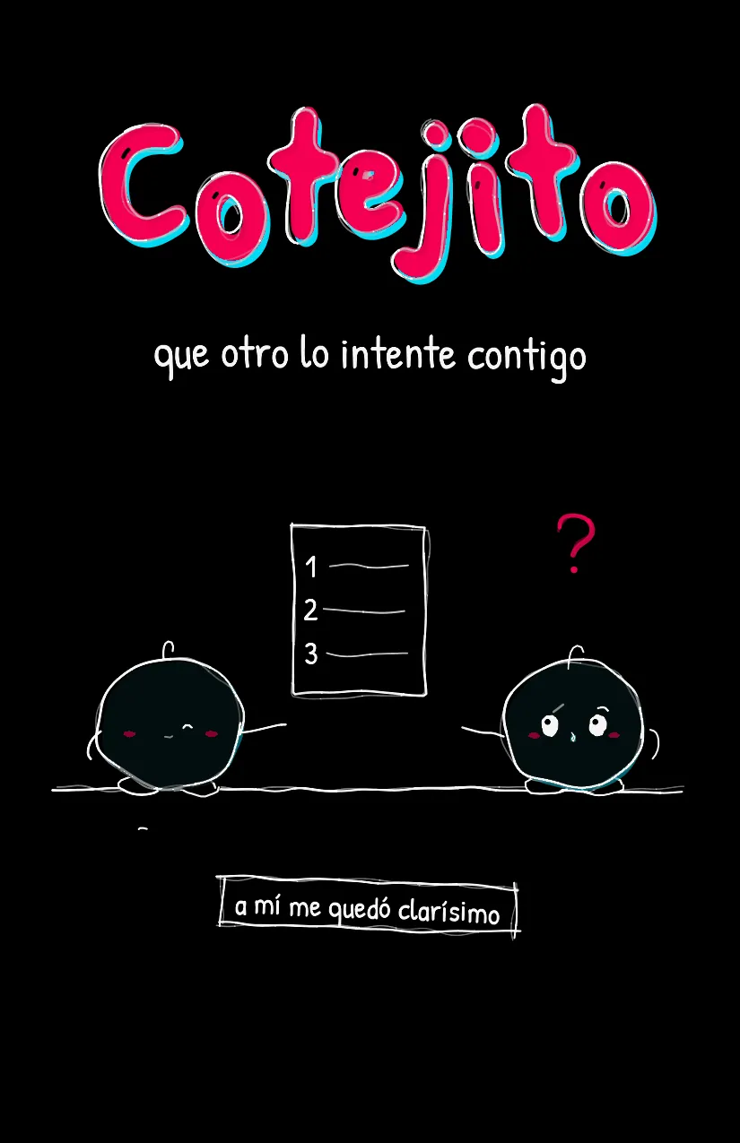 Cotejito, página 1