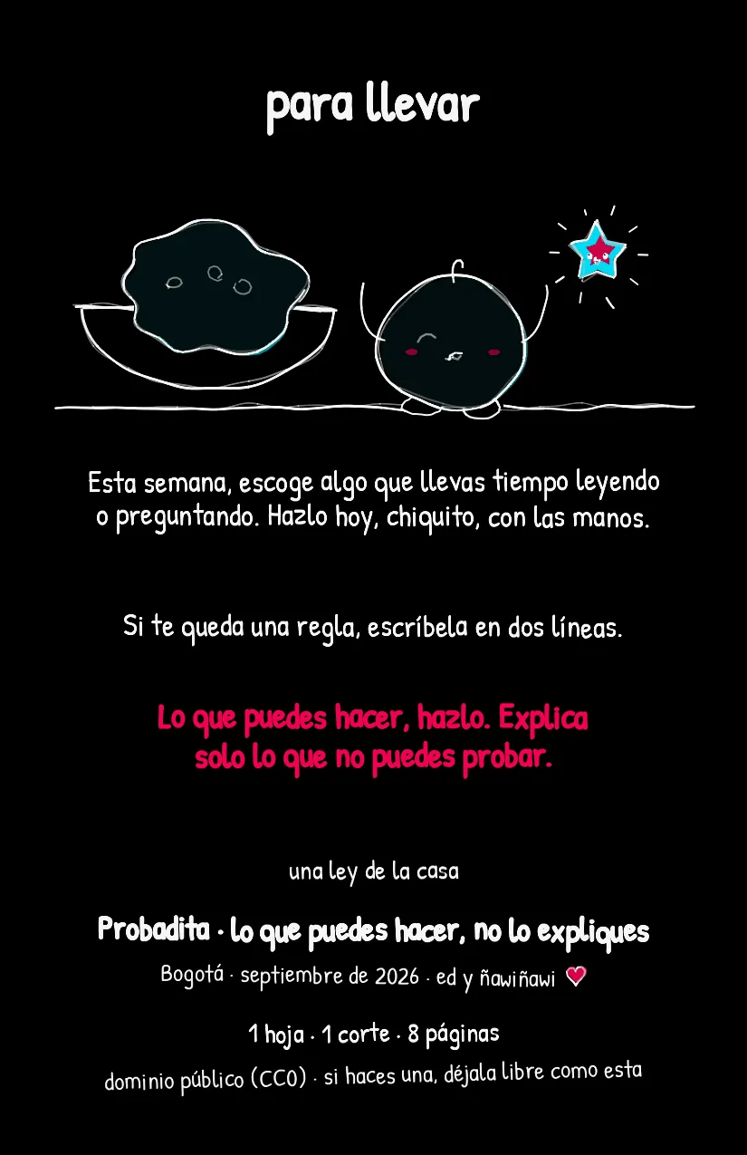 Probadita, página 8