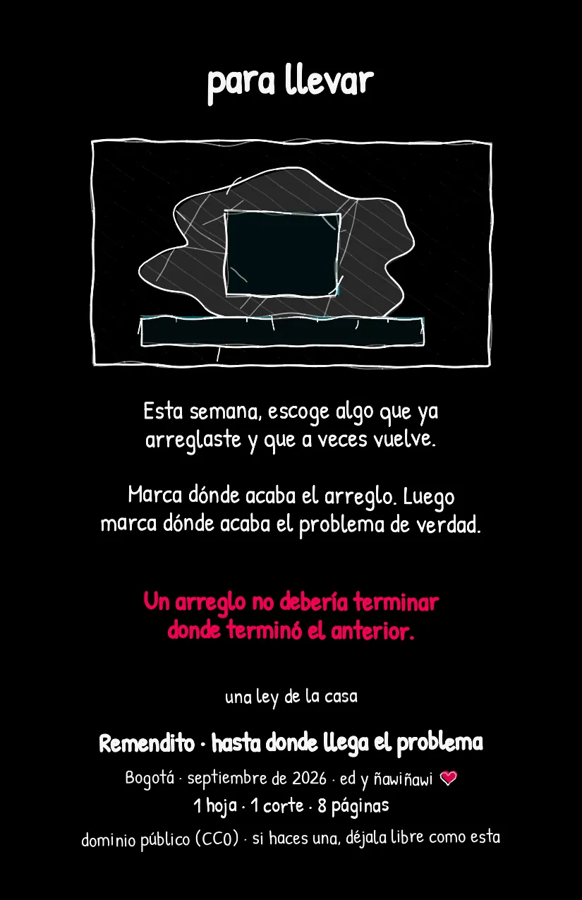 Remendito, página 8