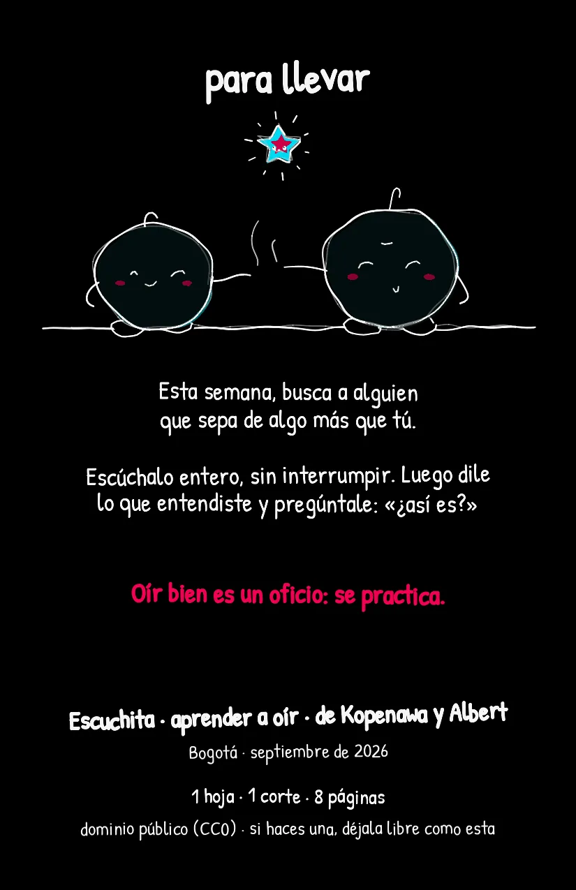 Escuchita, página 8