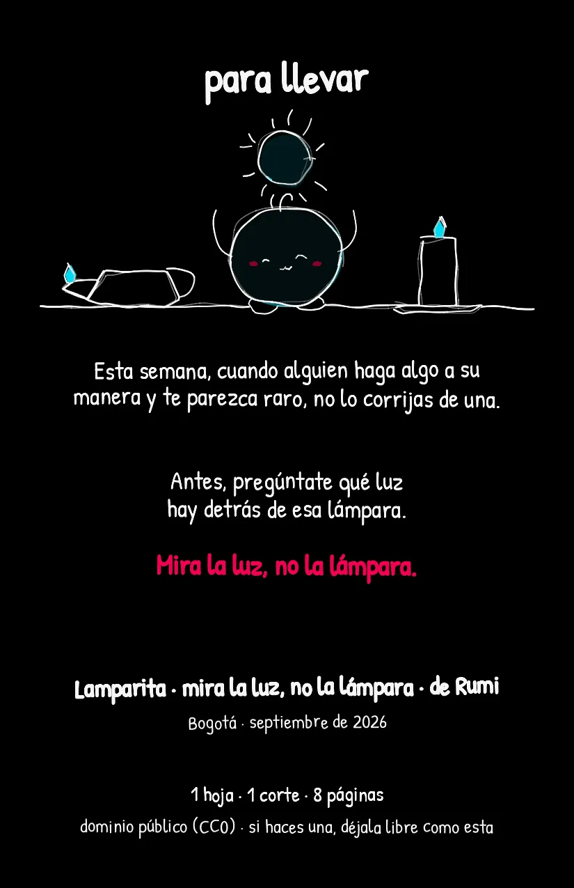 Lamparita, página 8
