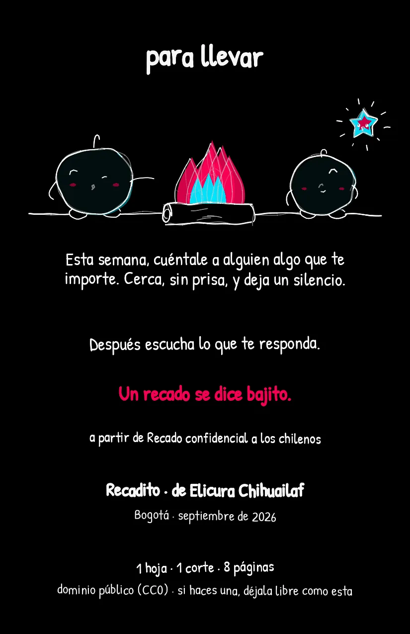 Recadito, página 8