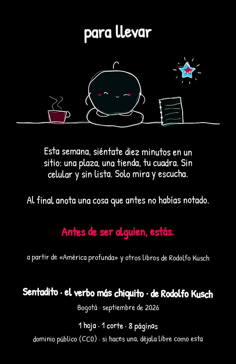 Sentadito, página 8
