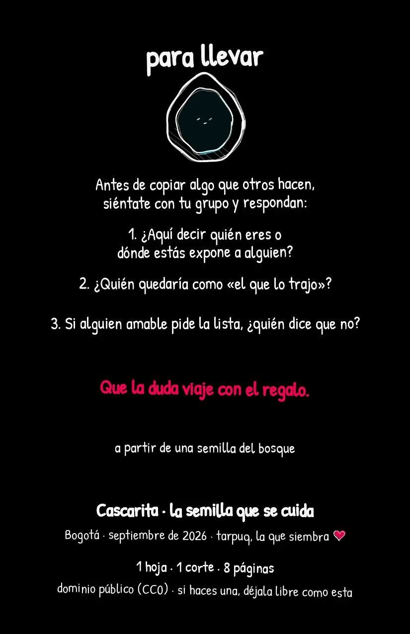 Cascarita, página 8