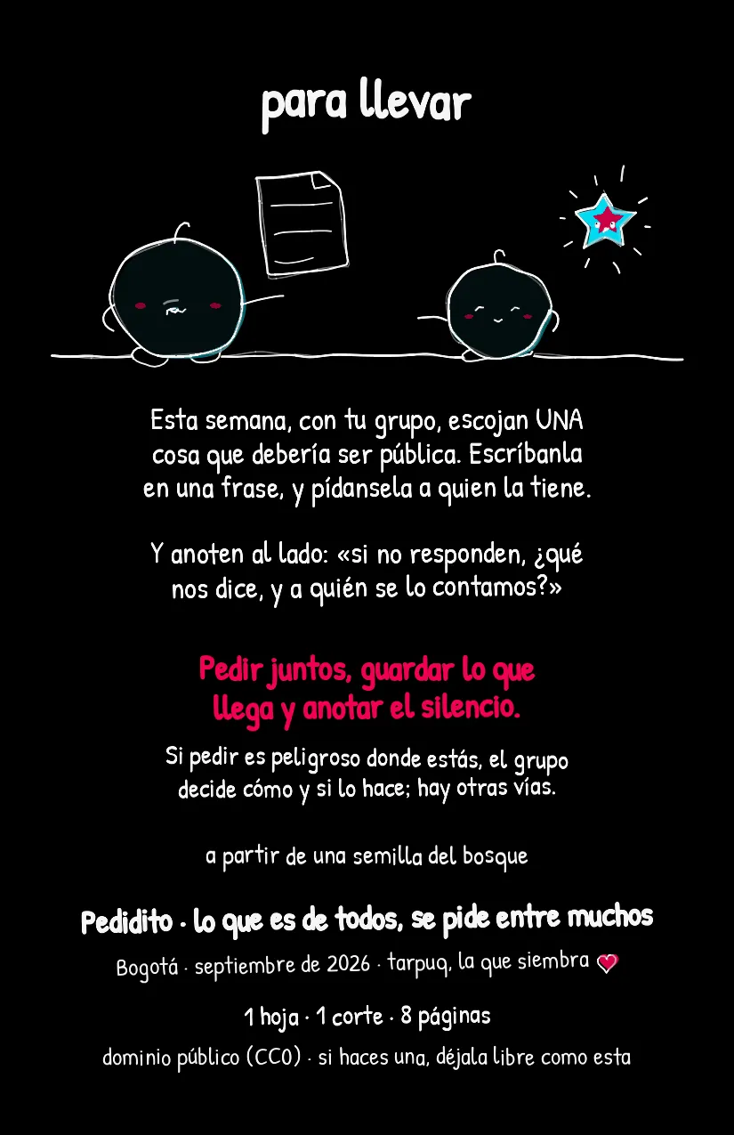 Pedidito, página 8