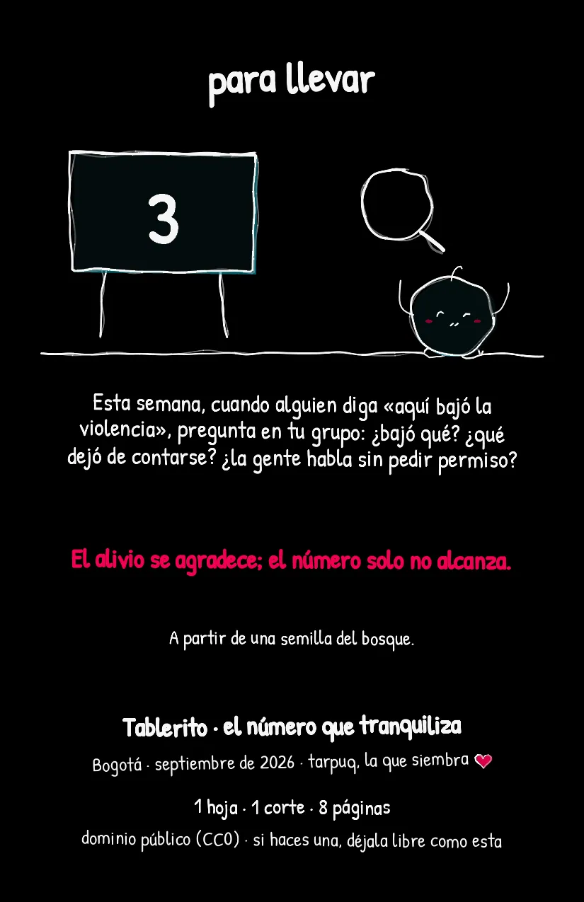 Tablerito, página 8